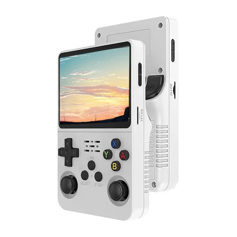 New Retro R36S Handheld Video Game Console 3.5 Inch IPS Screen 64GB Preloaded Games Portable Pocket Player with Linux System